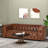 Aloe 83.5'' Faux Leather Sofa-1075014913