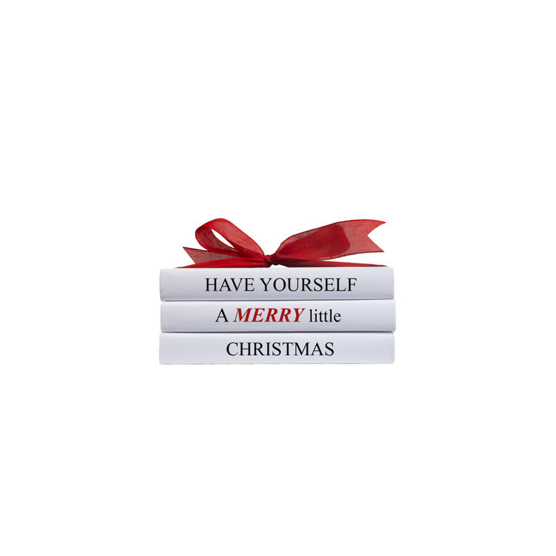 A Merry Little Christmas Holiday Book Set, S/3