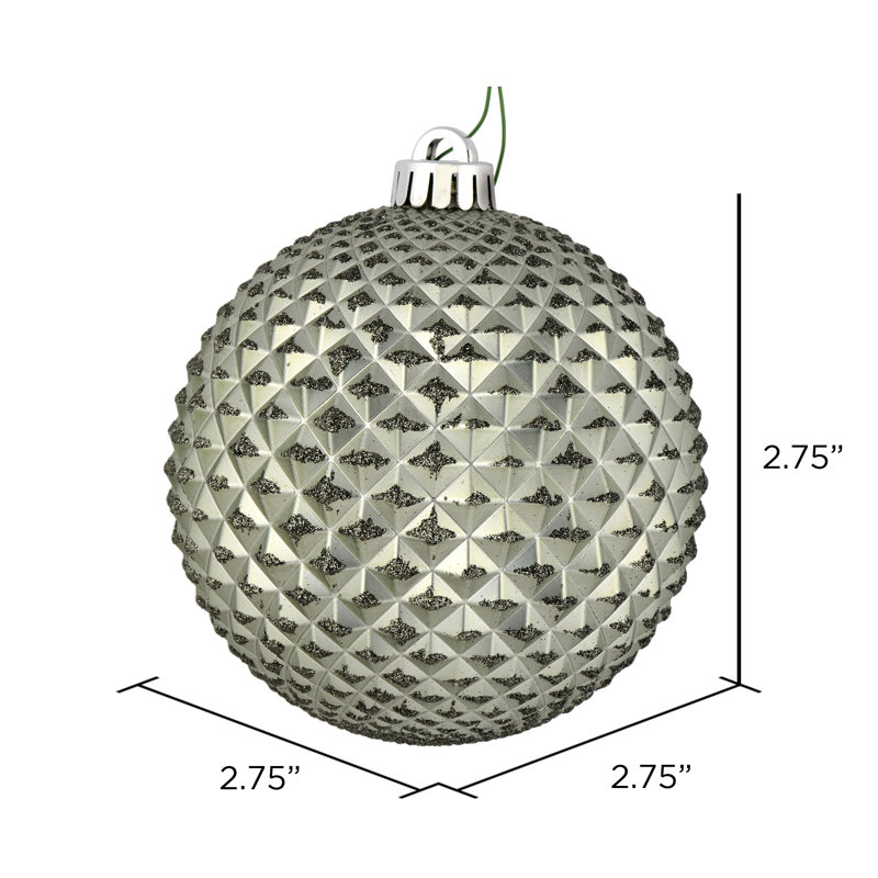 Ornement boule Durian Glitter, Fer forgé