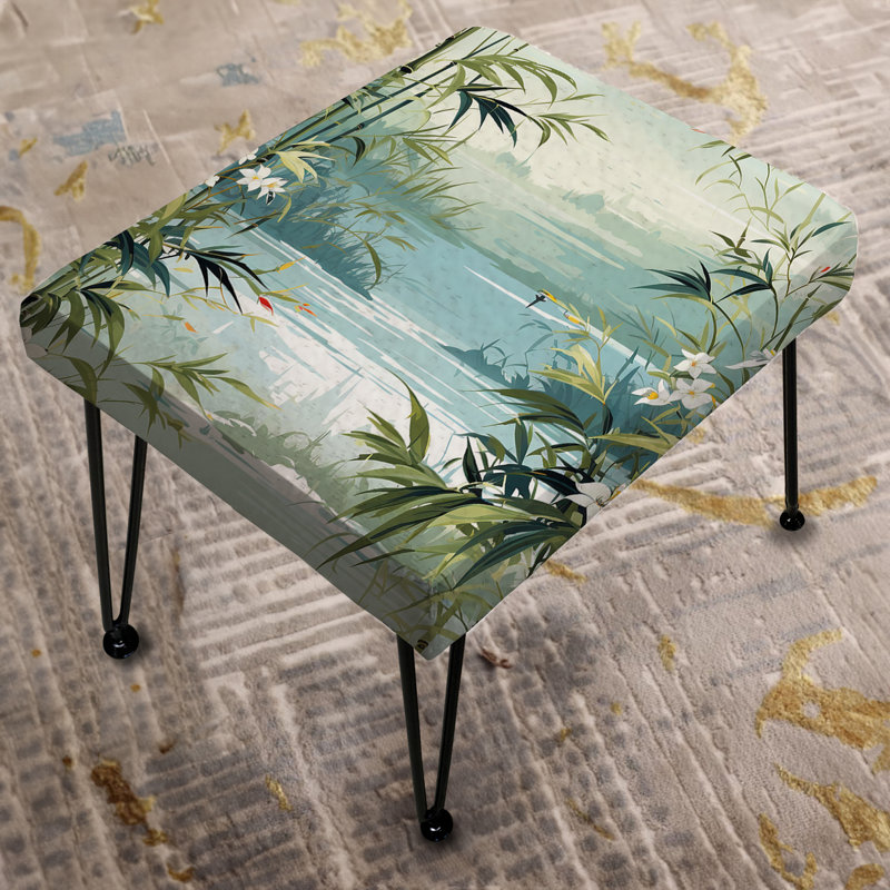 Repose-pieds Tropical Bamboo Zen