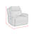 P2 Recliner, zero gravity, memory foam in Explore Charcoal