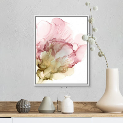 " Flowering Pink II " by Jennifer Goldberger Painting Print