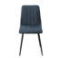 Aspen Sintered Stone Square Table with 2 Straight Stitch Upholstered Fabric Chairs - Modern Dining Set-526813537-531131462
