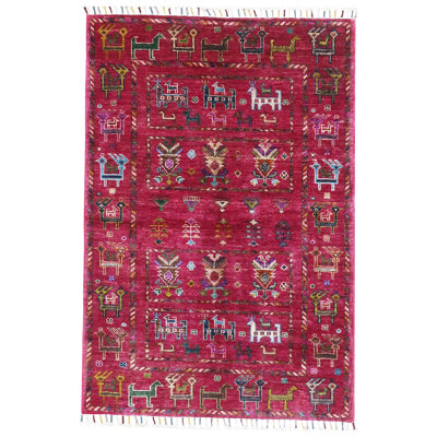 Ruby Animal Design Tribal 2' 9" x 4' 2"