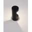Black Integrated LED Metal Bollard Light