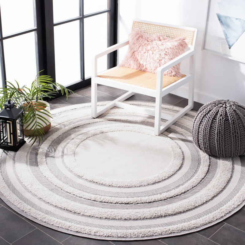 Cottage Performance Geometric Indoor/Outdoor Area Rug, Rectangle 8' x 10'