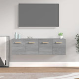  Wall Cabinet Grey Sonoma Engineered Wood 23.6 In Width