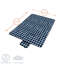Nicola Spring - Picnic Blanket - 130 x 168cm - Blue Gingham