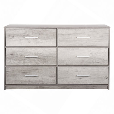Commode avec grands tiroirs en tissu