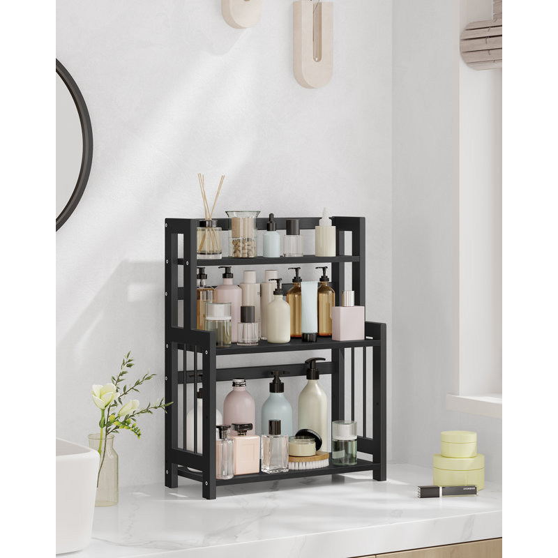 Freestanding Spice Rack, Black