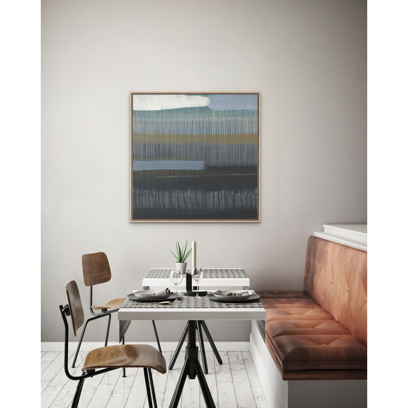 Mingling Amoung Us 1 Framed Print Canvas, 22" H x 22" W x 2" D