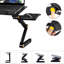 Support de chariot portatif pour ordinateur portable