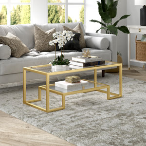 Shumake Frame Coffee Table with Storage