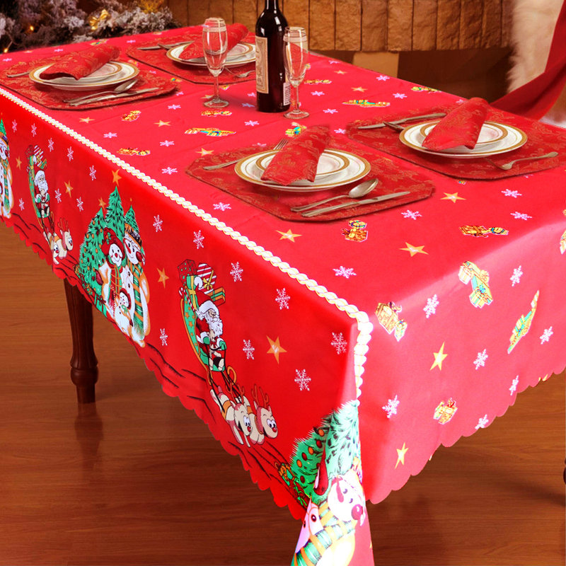 Alida Christmas Tablecloth, 144cm W x 217cm L