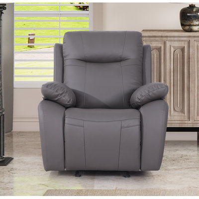 Bhevin Faux Leather Recliner