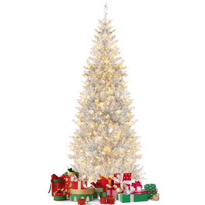 Arbre de Noël illuminé pin artificiel