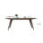 Mitsi Solid Wood Base Dining Table-866268946