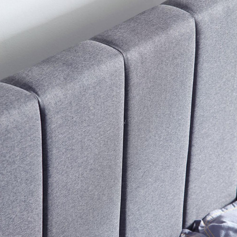 Plateforme tapissier Salva, gris
