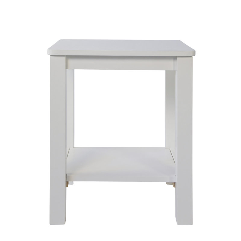 Tomeny Bedside Table, White