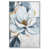 White Floater Framed