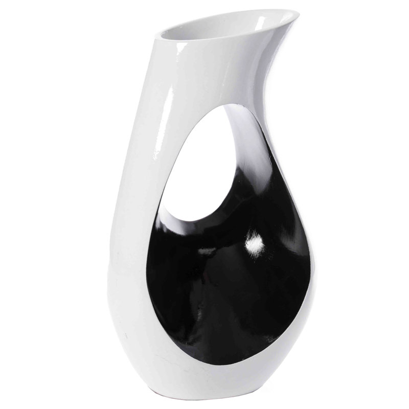 Kallee Glass Floor Vase, 24", 1