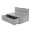 Set of 2 Floating Wall-Mounted One Drawer Bedside Tables, Compact-2120479399
