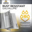 Remise de rangement en acier Elite, 14 x 12, bleu gris-81667594