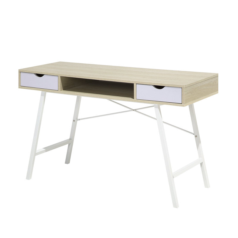 Abram Metal Base Writing Desk
