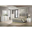 Grand lit à panneau tapissier Lauryn Grey-129893279