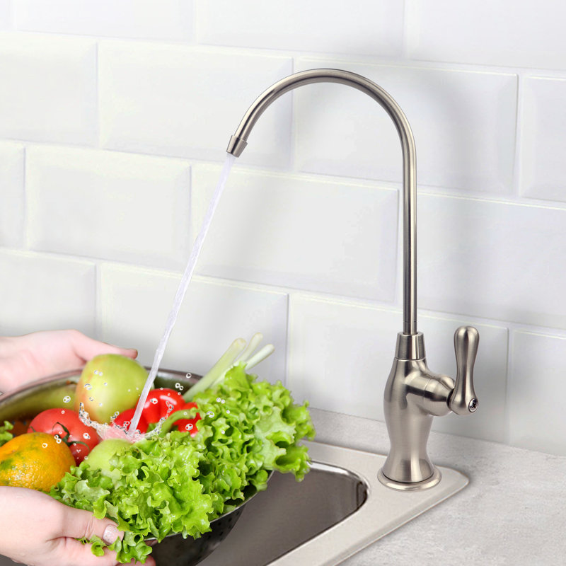 APEC WATER Kitchen Faucet, Brushed Nickel