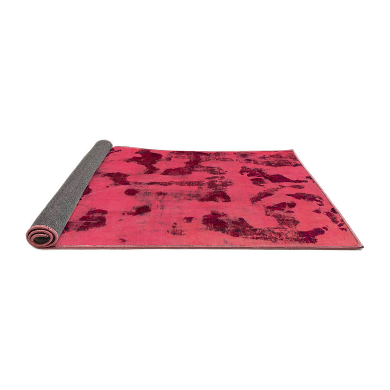 Abstract Indoor Rug, Round 6'
