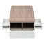 Modern Lift Top Coffee Table Multifunctional Table with Drawers & Shelves