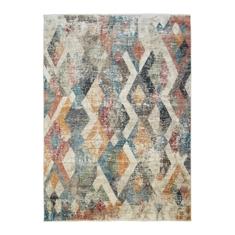 Klemento Geometric Rug, Rectangle 2'1" x 3'3"