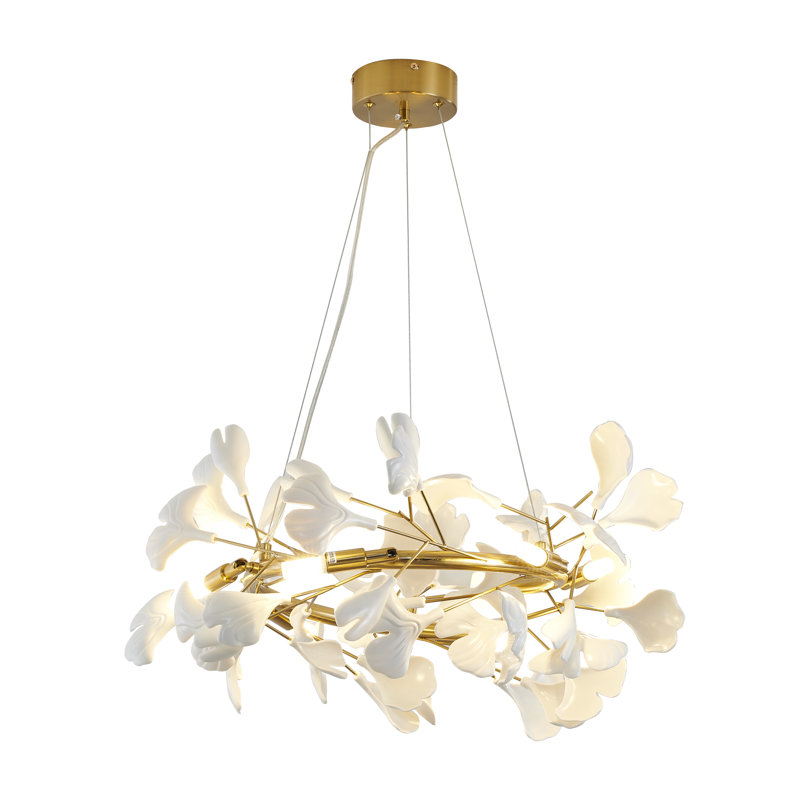 Lustre floral à 6 lumières Kidata