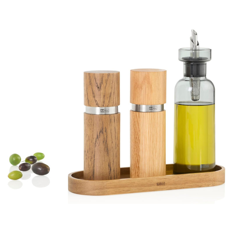 Wood Tray, Brown, 3cm H x 32cm L x 9.5cm W