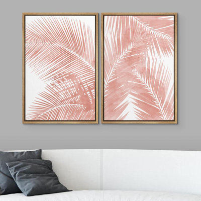 «Mid-Century Geometric Ring», 2 pièces sur toile