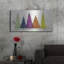 Art mural en métal «The Christmas Lin up» par Anika Goodhue, 48 po x 24 po