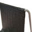 Chaise d'appoint empilable pour patio