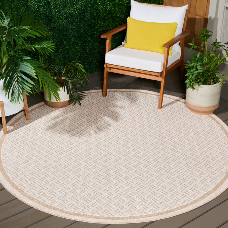 Tapis d'intérieur / extérieur Terrace 800, Rond 6 pi 7 po