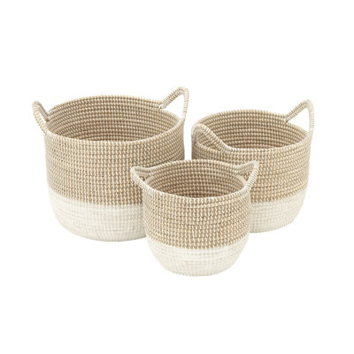 Loon Peak® Backsten Seagrass Decorative Basket
