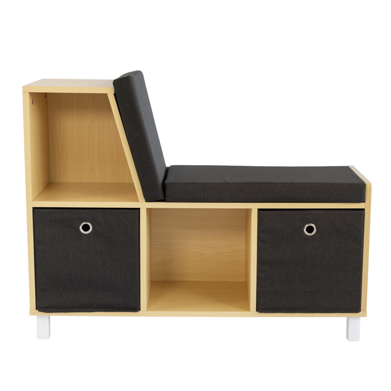 Coin-livre pour tout-petits Isabelle & Max ™ Dalton, naturel / noir / blanc / gris