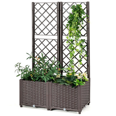 Sarha 32" W Raised Garden Bed with Drainage Holes