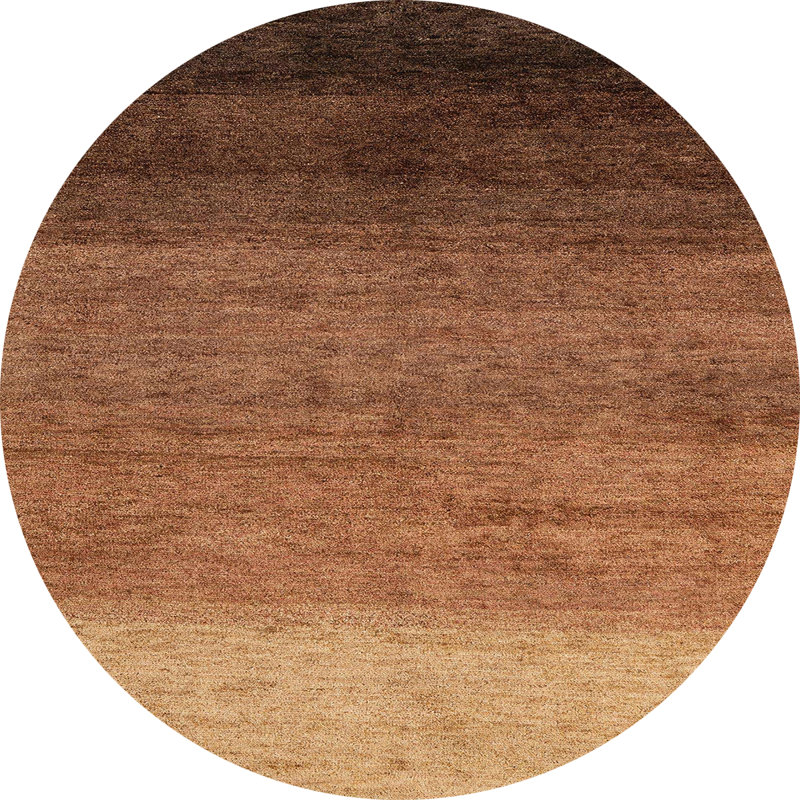 Abstract Modern 4116 Area Rug, Round 4'
