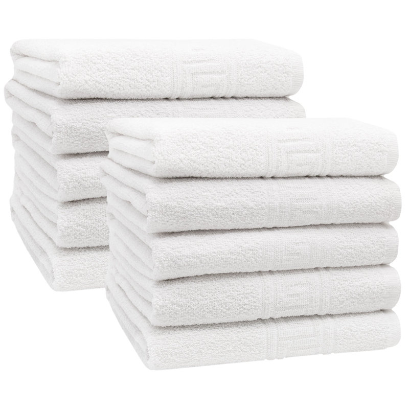 Lightweight Hand Towel, White