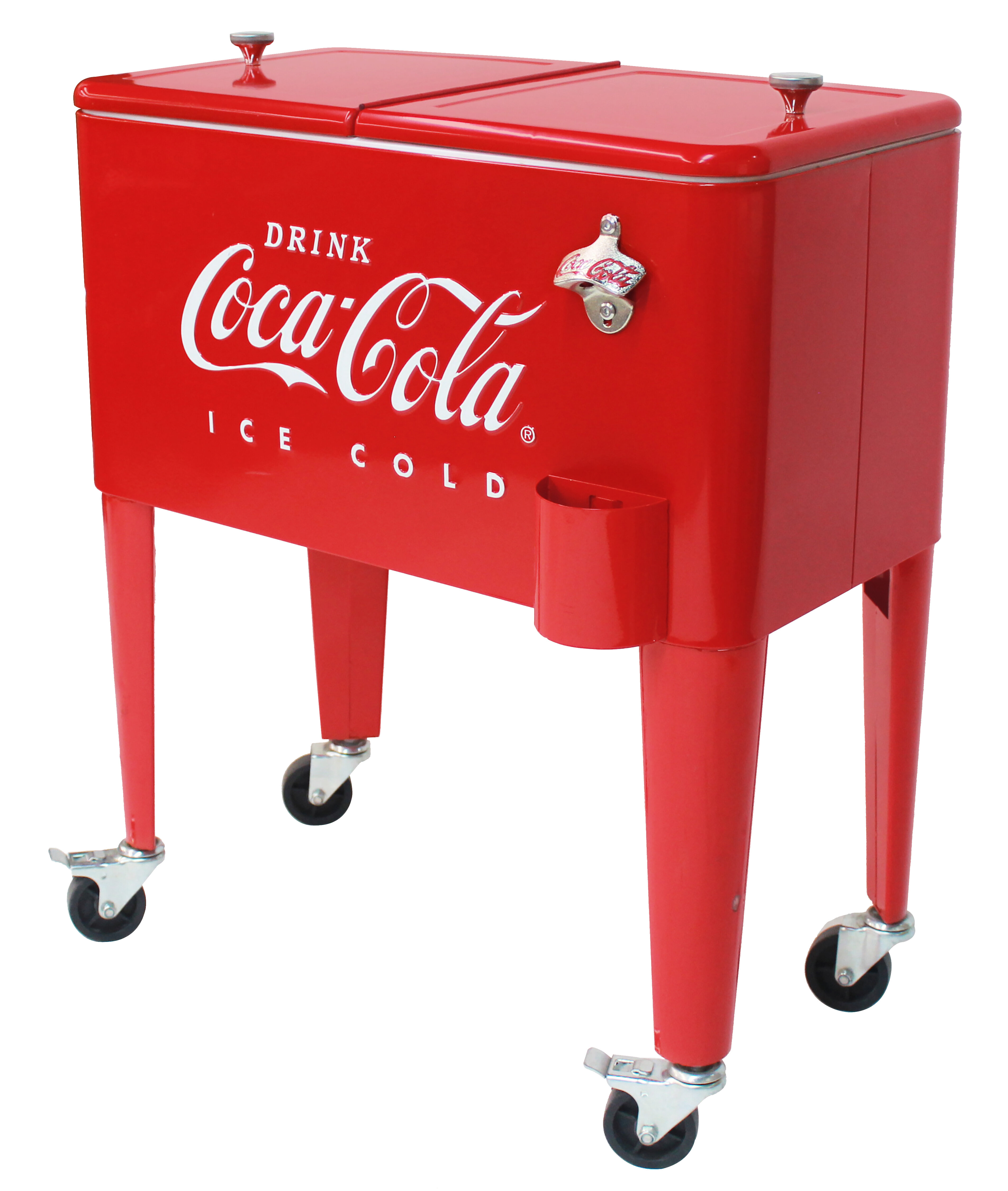 LeighCountry Coca-Cola Leigh Country 60 Quarts Wheeled Ice Chest Cooler ,  Red & Reviews - Wayfair Canada