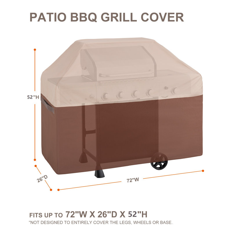 Housse de barbecue universelle Universal, H 52 po x l 72 po x P 26 po