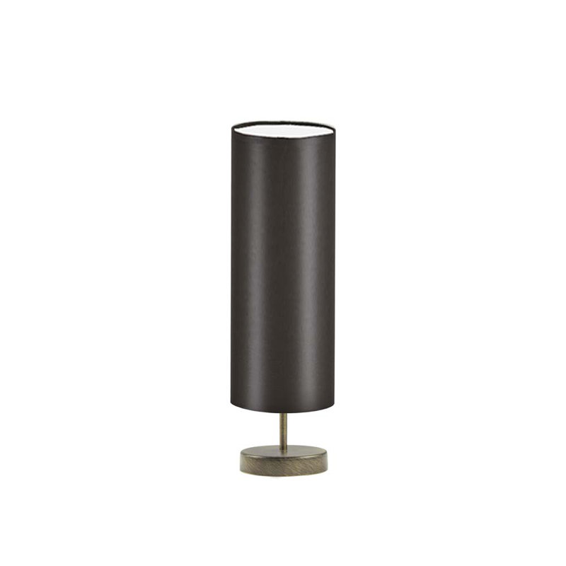 Sydney Metal Table Lamp, Dark Brown, Gold