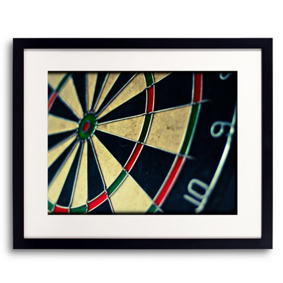 The Bulls Eye Print by Alan Scherer
