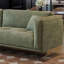 Causeuse-coussin verte standard 100% polyester-764290581