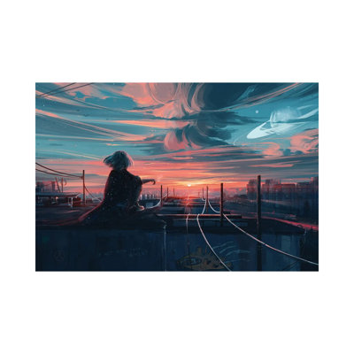 Far From Tomorrow by Alena Aenami - Wrapped Canvas Gallery-Wrapped Canvas Giclée